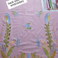 Blush Floral Dhanak — 3-Piece Unstitched Suit; supplied design and embroidery detail 2.