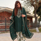 Embroidered Neckline Dhanak — 3-Piece Unstitched Suit; supplied design and embroidery detail 5.