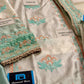 ACL-FC37-26 Embroidered Silk — 3-Piece Unstitched Suit; supplied design and embroidery detail 4.