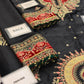 E1098 Kaftan-Style Silk — 3-Piece Unstitched Suit; supplied design and embroidery detail 5.