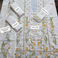 Ivory Botanical Dhanak — 3-Piece Unstitched Suit in Ivory & Yellow; supplied design and embroidery detail 3.