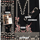 Cutwork Shawl Dhanak — 3-Piece Unstitched Suit in Black; supplied design and embroidery detail 4.