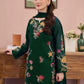 6175 Emerald Dhanak — 2-Piece Unstitched Suit; model styling view 4.