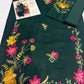 6175 Emerald Dhanak — 2-Piece Unstitched Suit; supplied design and embroidery detail 5.