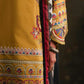 6534 Mustard Dhanak - 3-Piece Unstitched Suit; original photograph 3, supplied unstitched.