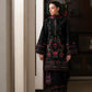 6536 Black & Rose Dhanak - 3-Piece Unstitched Suit; original photograph 3, supplied unstitched.