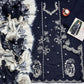 6219 Navy & Ivory Dhanak - 3-Piece Unstitched Suit; original photograph 5, supplied unstitched.