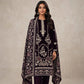 Ornate Embroidered Velvet - 3-Piece Unstitched Suit; original photograph 1, supplied unstitched.
