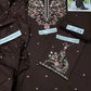 VOL-108 Floral Dhanak - 3-Piece Unstitched Suit; original photograph 5, supplied unstitched.