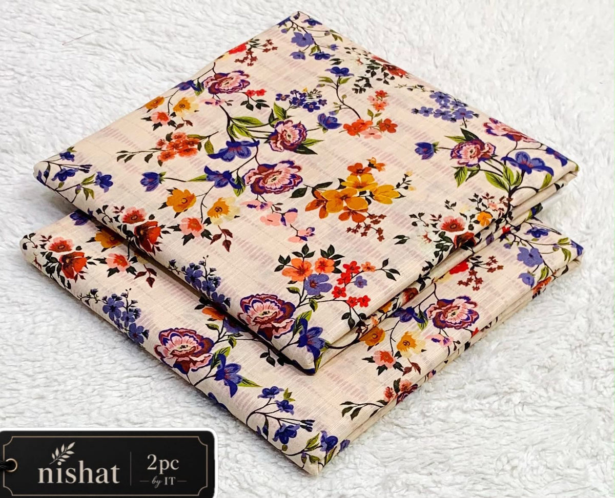 All-Over Printed Khaddar - 2-Piece Unstitched Suit; original photograph 8, supplied unstitched.