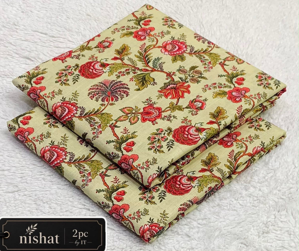 All-Over Printed Khaddar - 2-Piece Unstitched Suit; original photograph 14, supplied unstitched.