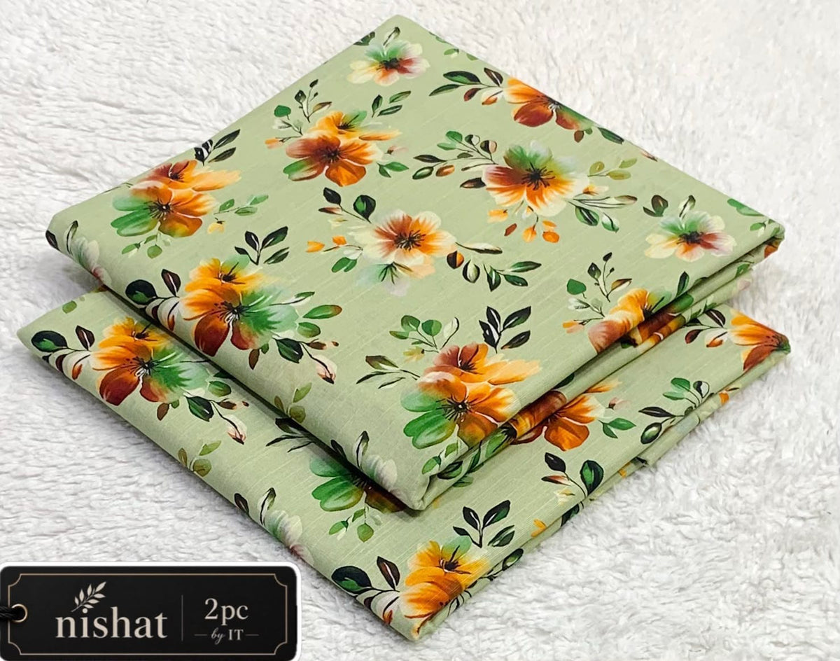 All-Over Printed Khaddar - 2-Piece Unstitched Suit; original photograph 25, supplied unstitched.
