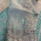 Pastel Embroidered Organza - 3-Piece Unstitched Suit; original photograph 5, supplied unstitched.