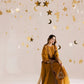 Mustard Sequin Silk - 3-Piece Unstitched Suit; original photograph 2, supplied unstitched.