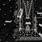 Contrast Embroidered Dhanak with Printed Wool Shawl - 3-Piece Unstitched Suit — original fabric or styling detail 1.