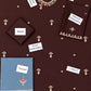 Girls Embroidered Dhanak - 2-Piece Unstitched Suit; Burgundy, actual fabric and design detail.