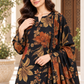 Karandi — black botanical front detail